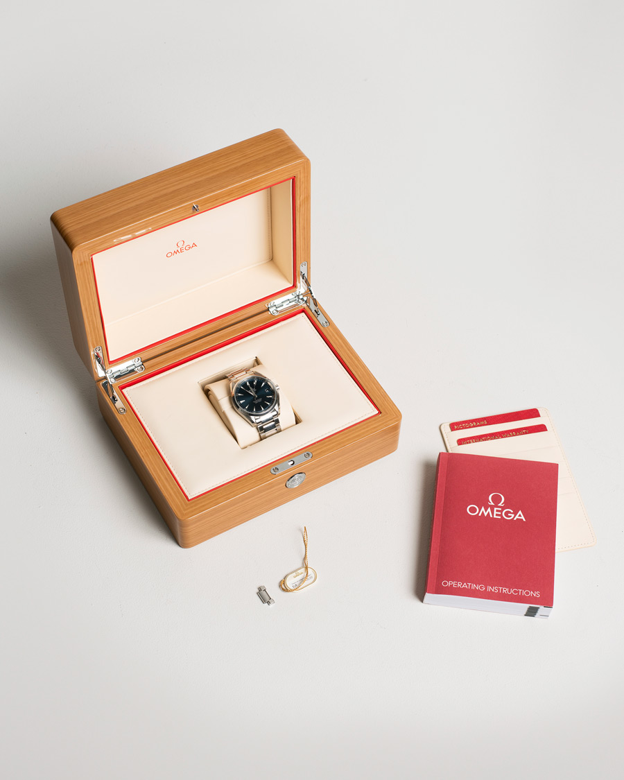 Mies | Omega Pre-Owned Seamaster Aqua Terra 231.10.42.21.03.003 Steel Blue | Omega Pre-Owned | Seamaster Aqua Terra 231.10.42.21.03.003 Steel Blue