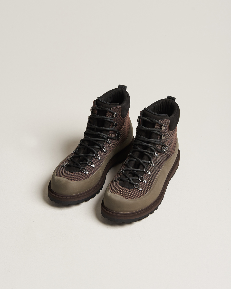Mies | Käsintehdyt kengät | Diemme | Roccia Vet Sport Original Boot Brown Fabric