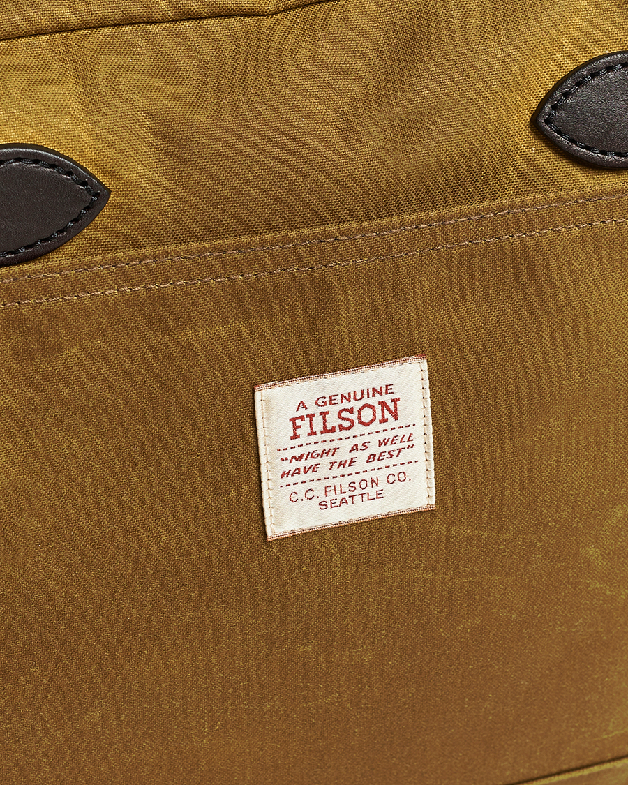 Mies | Laukut | Filson | Tin Cloth Compact Briefcase Dark Tan