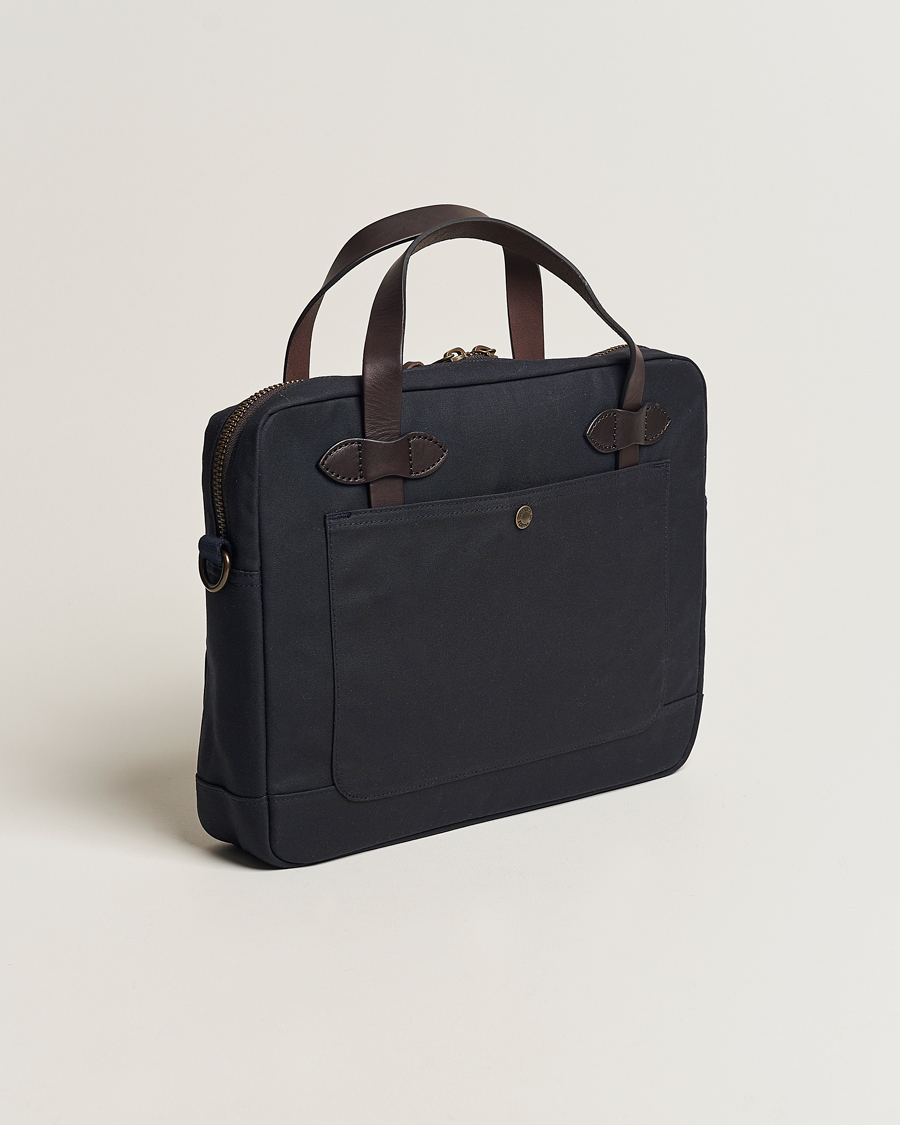 Mies | Laukut | Filson | Tin Cloth Compact Briefcase Navy