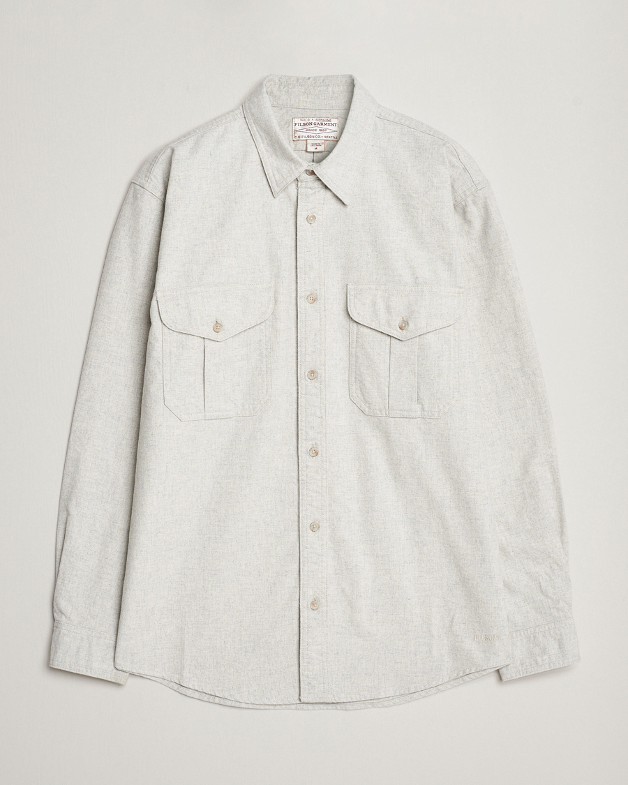 Mies | Kauluspaidat | Filson | Alaskan Guide Shirt Natural Heather