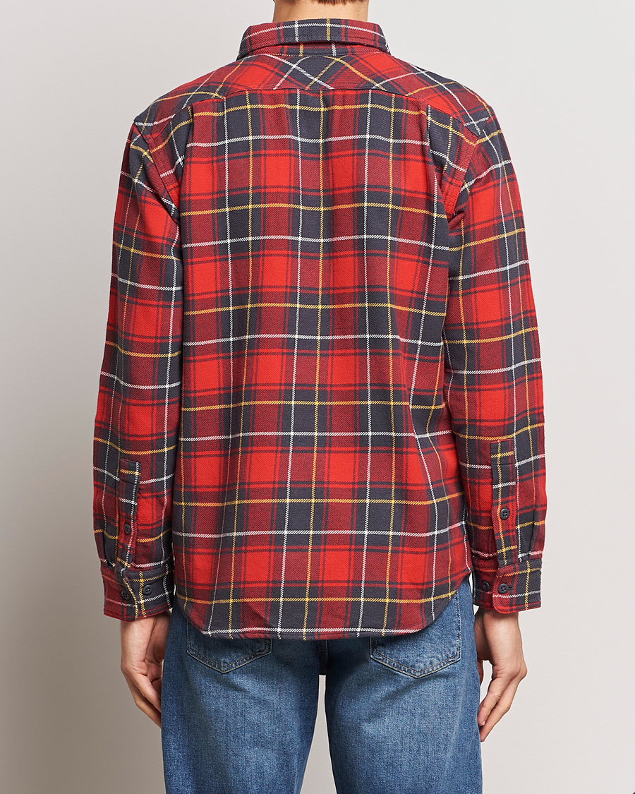 Mies | Kauluspaidat | Filson | Vintage Flannel Work Shirt Red Charcoal Plaid