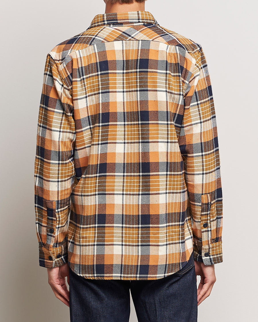 Mies | Kauluspaidat | Filson | Vintage Flannel Work Shirt Navy/Cumin Red