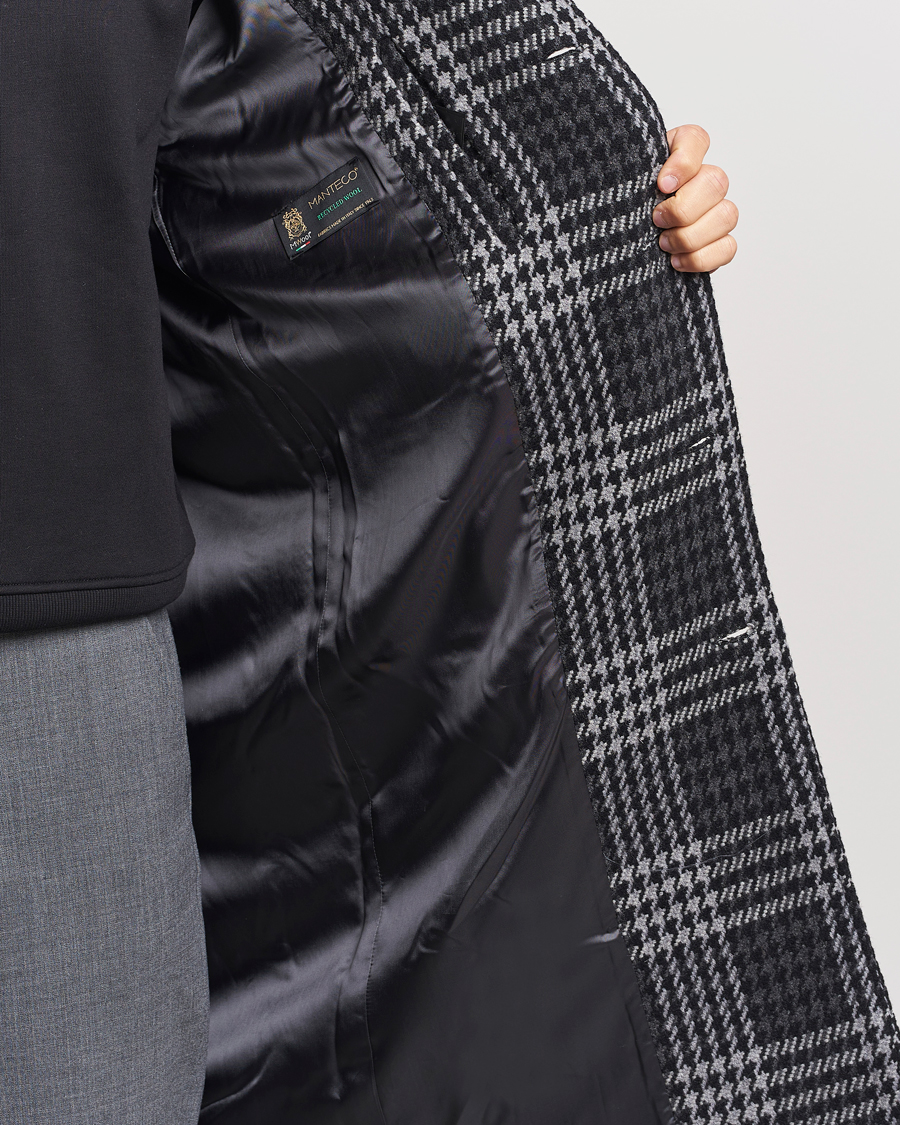 Mies | Takit | Samsøe Samsøe | Samsøe & Samsøe Stefano Checked Coat Black