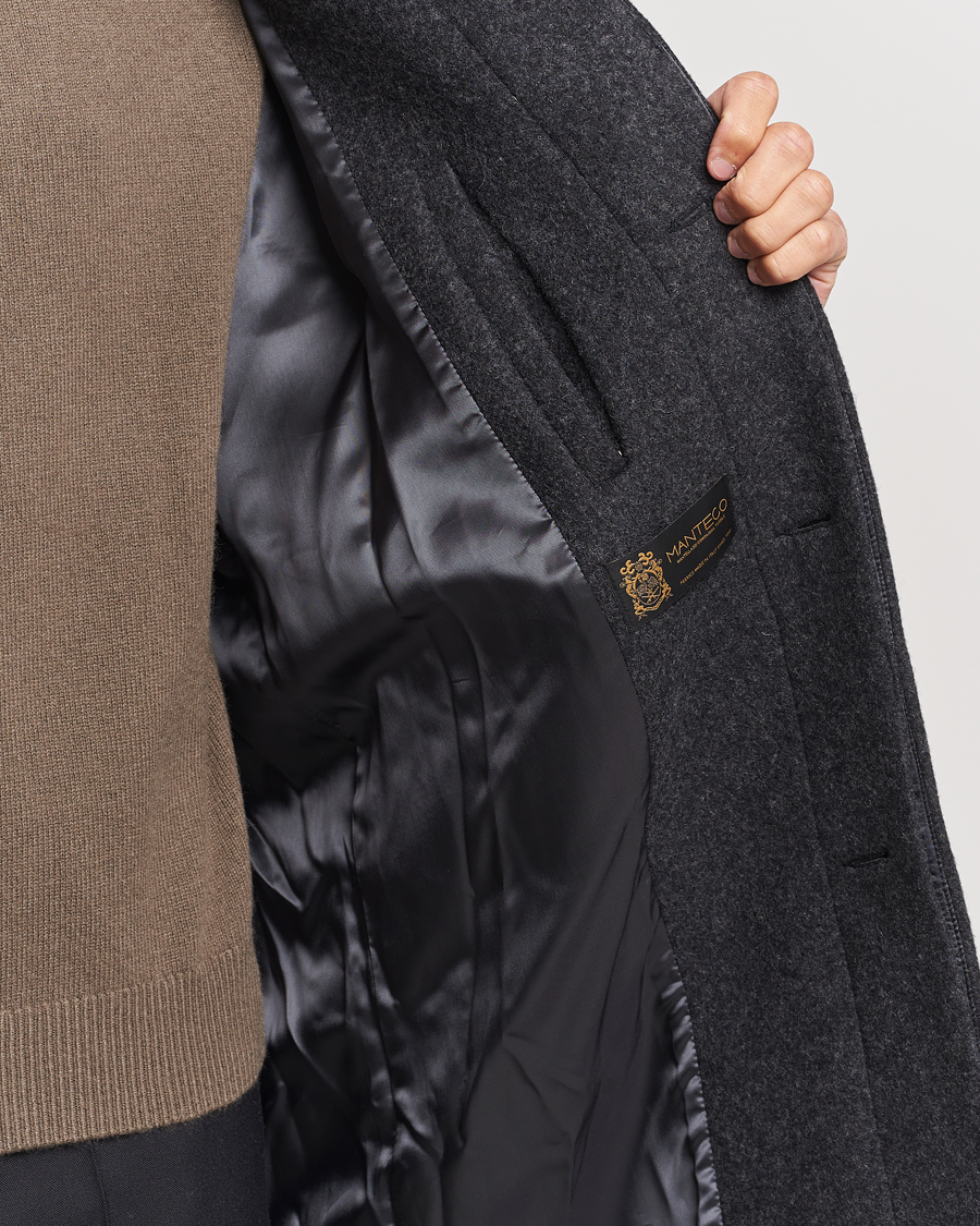 Mies | Takit | Samsøe Samsøe | Samsøe & Samsøe Jacob Coat Black Melange