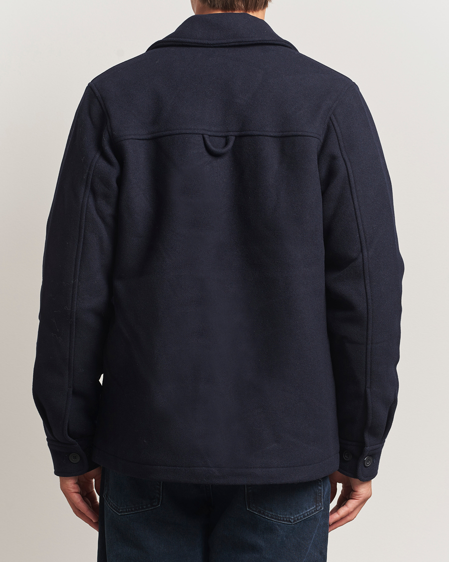Mies | Takit | Samsøe Samsøe | Pally Padded Shirt Jacket Salute Navy