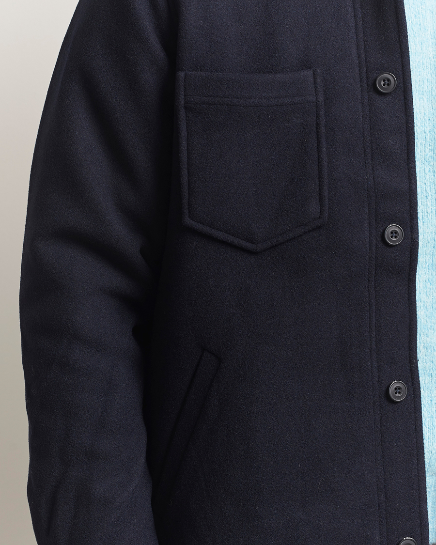 Mies | Takit | Samsøe Samsøe | Pally Padded Shirt Jacket Salute Navy