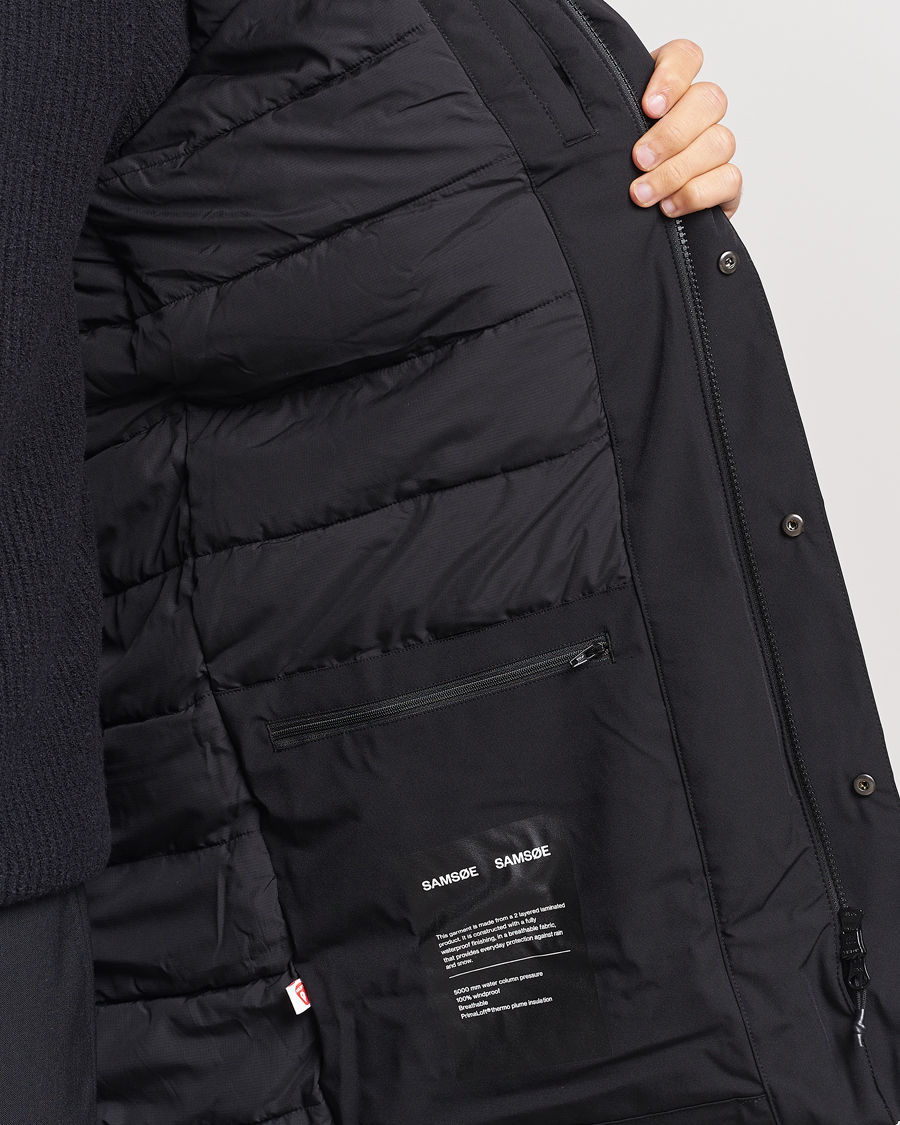 Mies | Takit | Samsøe Samsøe | Samsøe & Samsøe Jon Parka Black