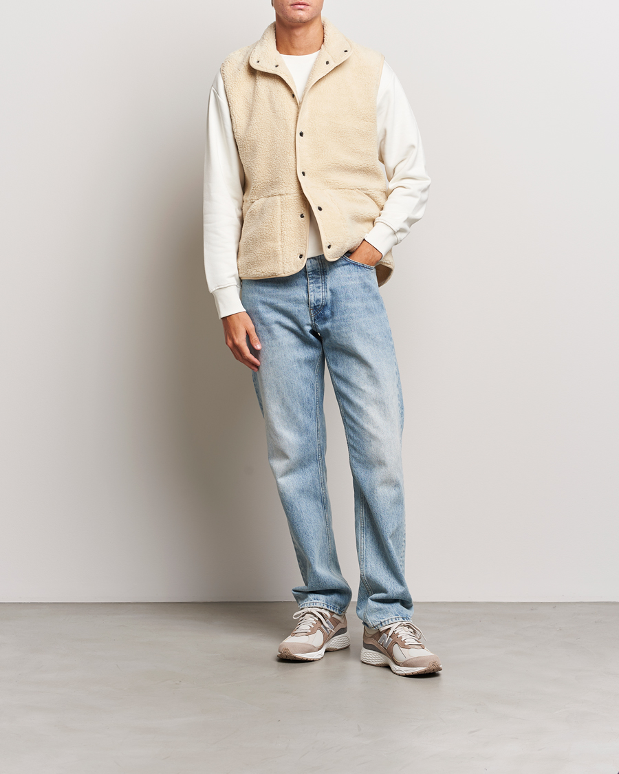 Mies | Puserot | Samsøe Samsøe | Carlo Fleece Vest Brown Rice