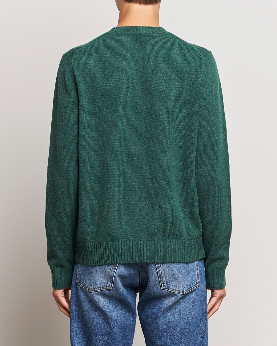 Mies | Puserot | Samsøe Samsøe | Samsøe & Samsøe Syllie Wool Crew Neck Garden Topiary