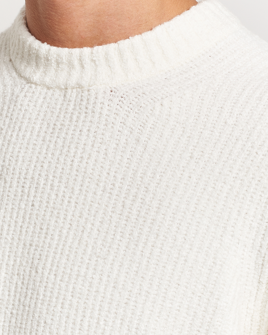Mies | Puserot | Samsøe Samsøe | Alts Heavy Knitted Crew Neck Clear Cream