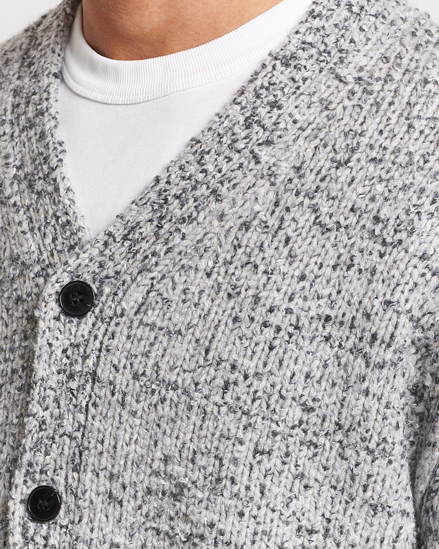 Mies | Puserot | Samsøe Samsøe | Samsøe & Samsøe Max Knitted Cardigan Grey Melange