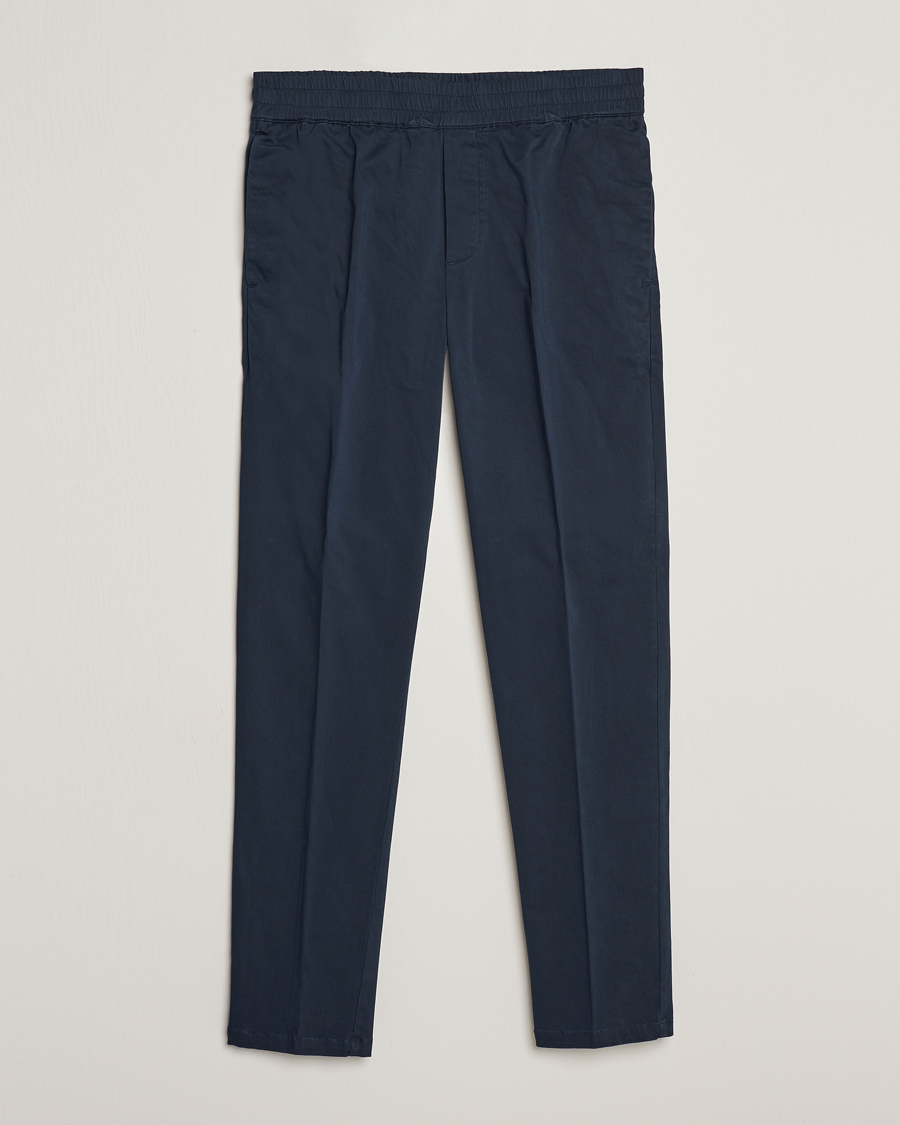 Mies | Housut | Samsøe Samsøe | Samsøe & Samsøe Smithy Drawstring Trousers Salute Navy