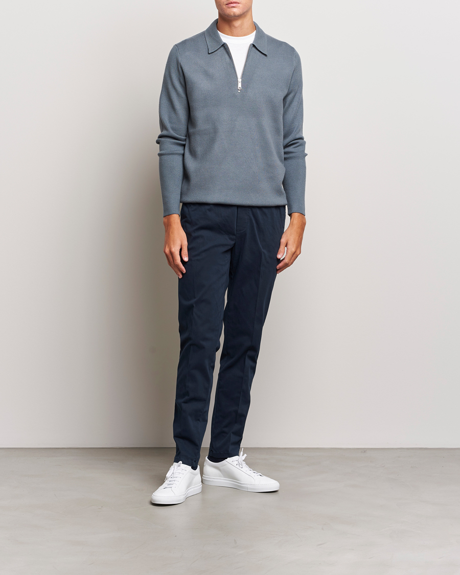 Mies | Housut | Samsøe Samsøe | Samsøe & Samsøe Smithy Drawstring Trousers Salute Navy