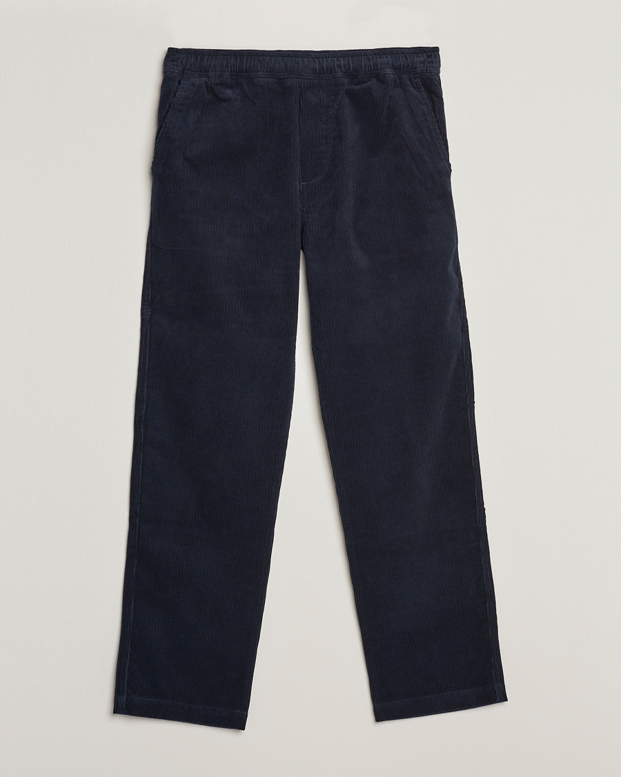Mies | Housut | Samsøe Samsøe | Samsøe & Samsøe Jabari Corduroy Trousers Salute Navy