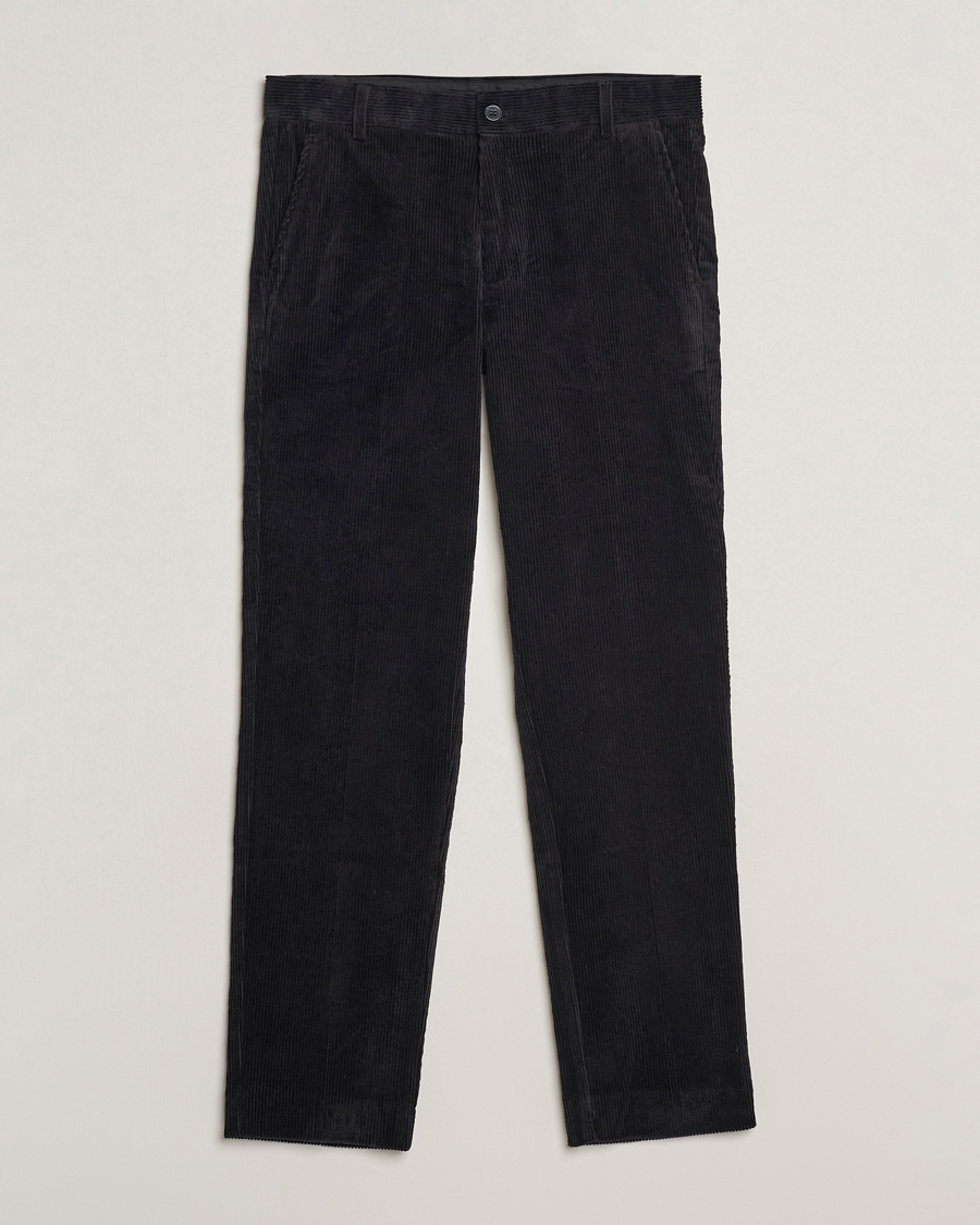 Mies | Housut | Samsøe Samsøe | Samsøe & Samsøe Felix Corduroy Trousers Black