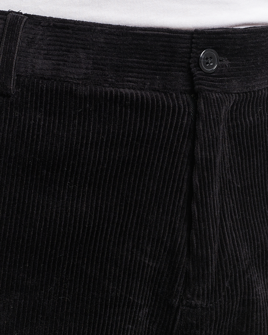 Mies | Housut | Samsøe Samsøe | Samsøe & Samsøe Felix Corduroy Trousers Black
