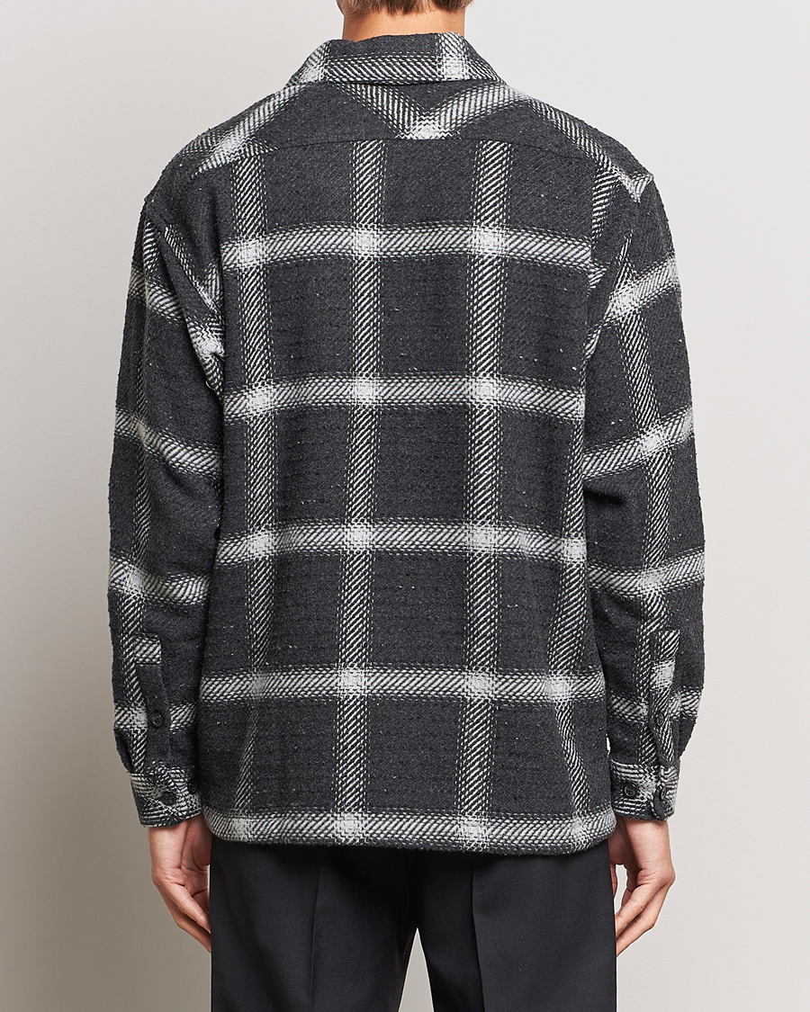 Mies | Kauluspaidat | Samsøe Samsøe | Samsøe & Samsøe Castor Checked Overshirt Black Multi