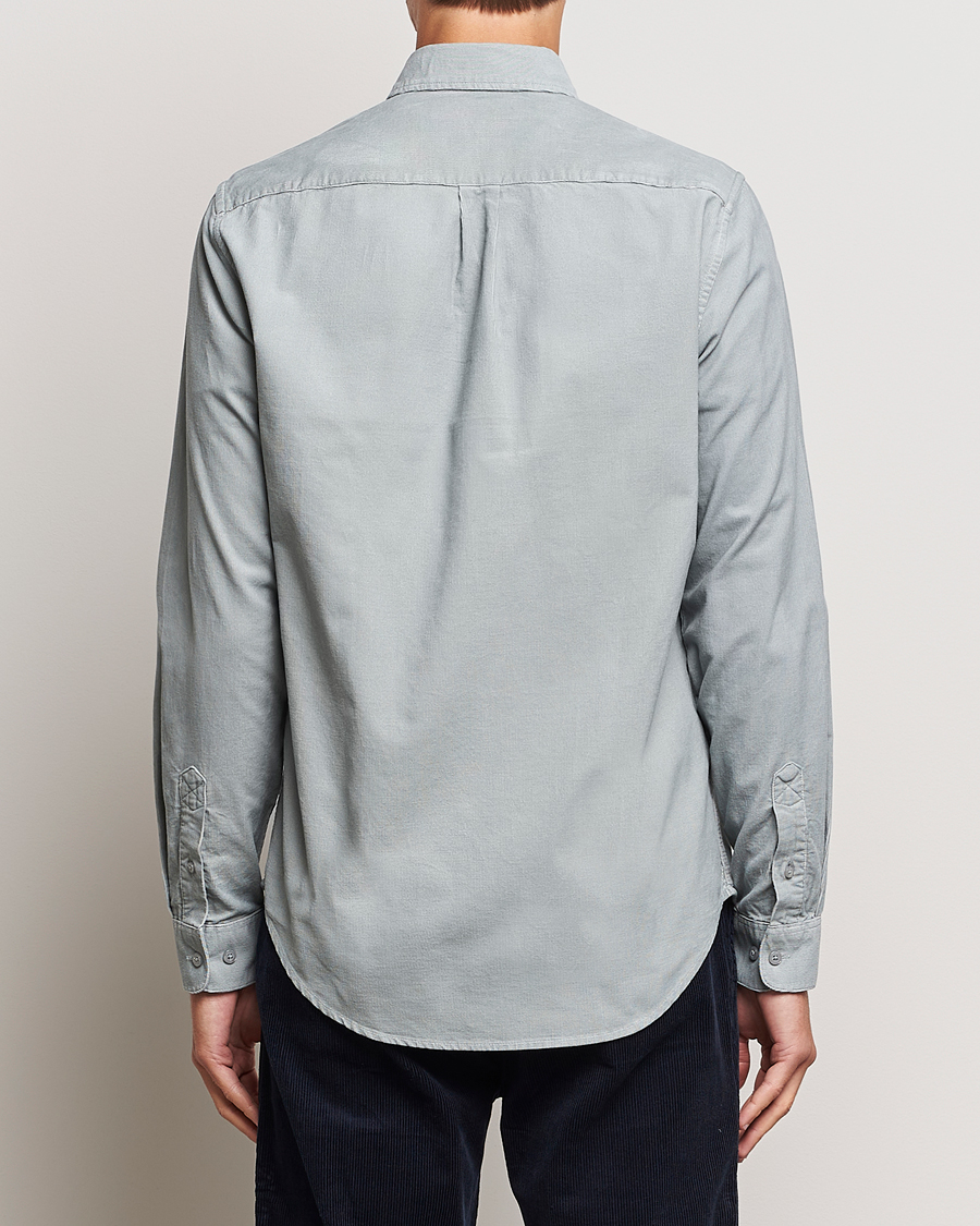 Mies | Kauluspaidat | Samsøe Samsøe | Samsøe & Samsøe Liam Baby Cord Shirt High Rise Grey