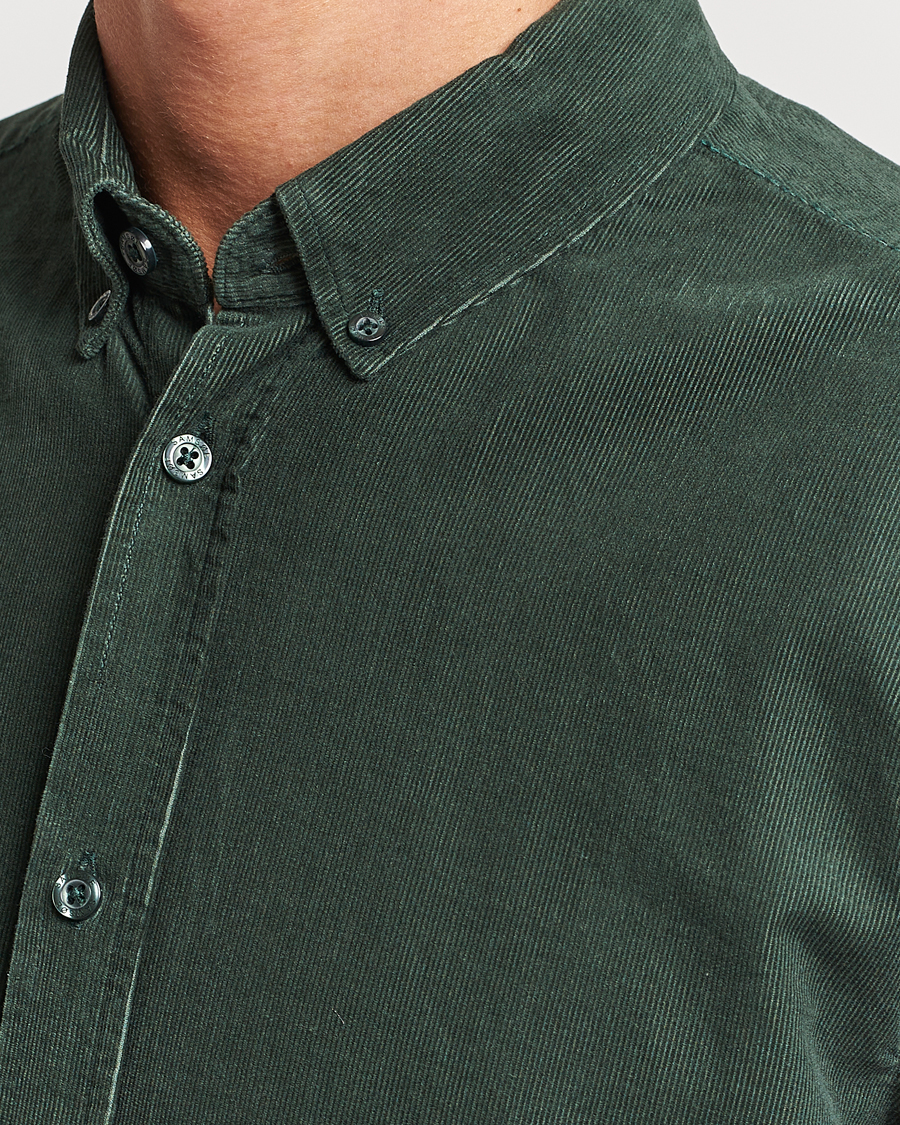 Mies | Kauluspaidat | Samsøe Samsøe | Samsøe & Samsøe Liam Baby Cord Shirt Garden Topiary