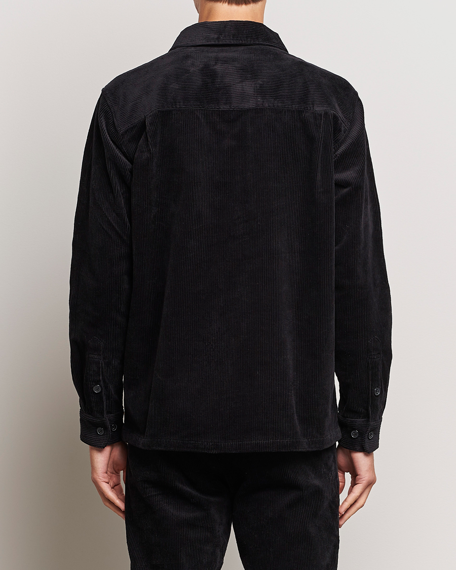Mies | Kauluspaidat | Samsøe Samsøe | Samsøe & Samsøe Damon Corduroy Overshirt Black
