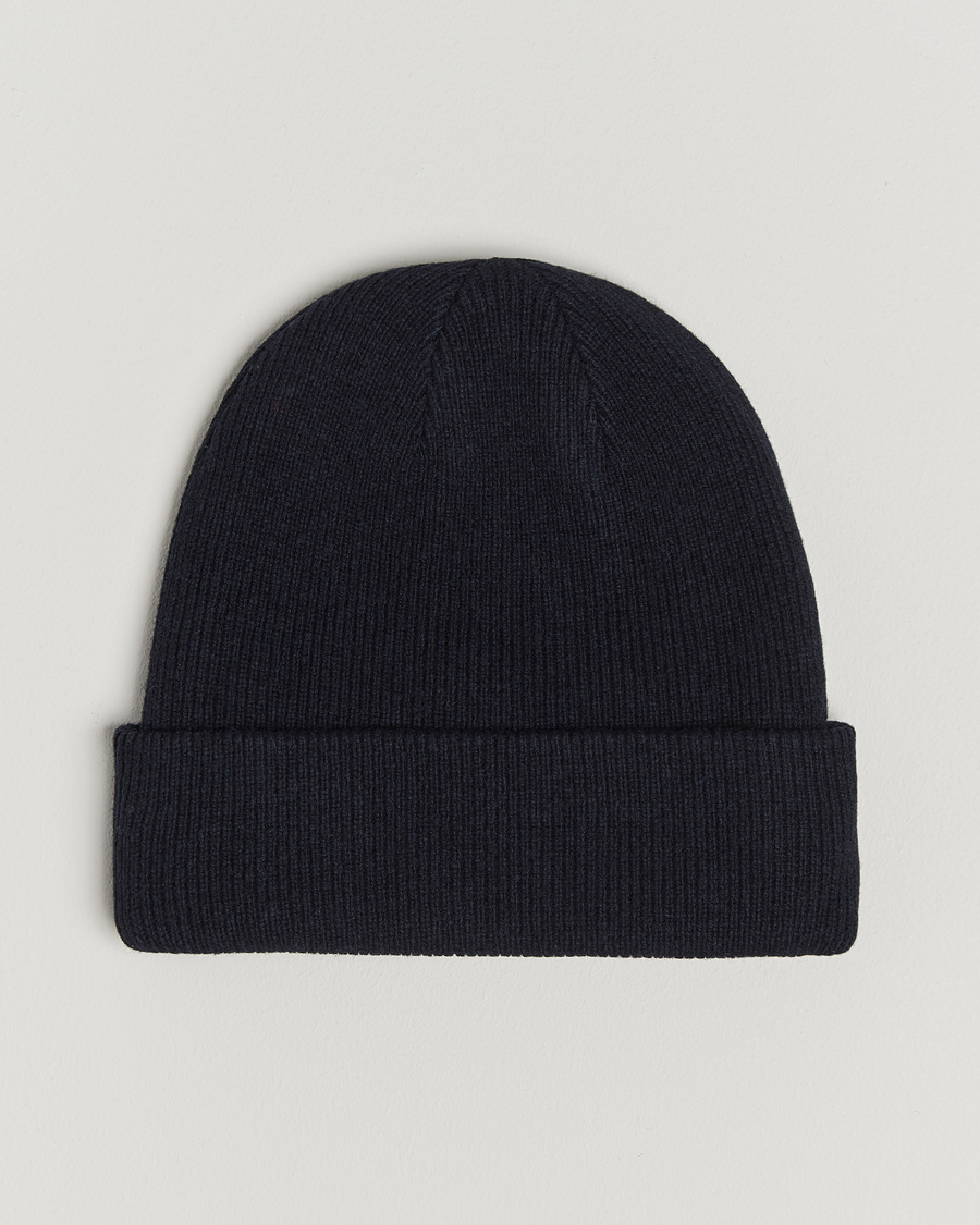 Mies | Samsøe Samsøe The Wool Beanie Salute Navy | Samsøe Samsøe | The Wool Beanie Salute Navy