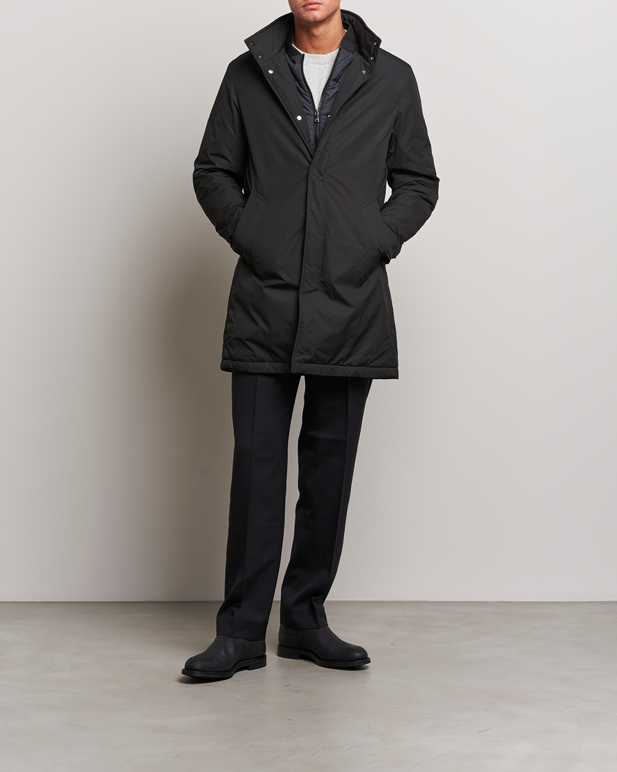 Mies | Takit | J.Lindeberg | Hollis Tech Padded Coat Black