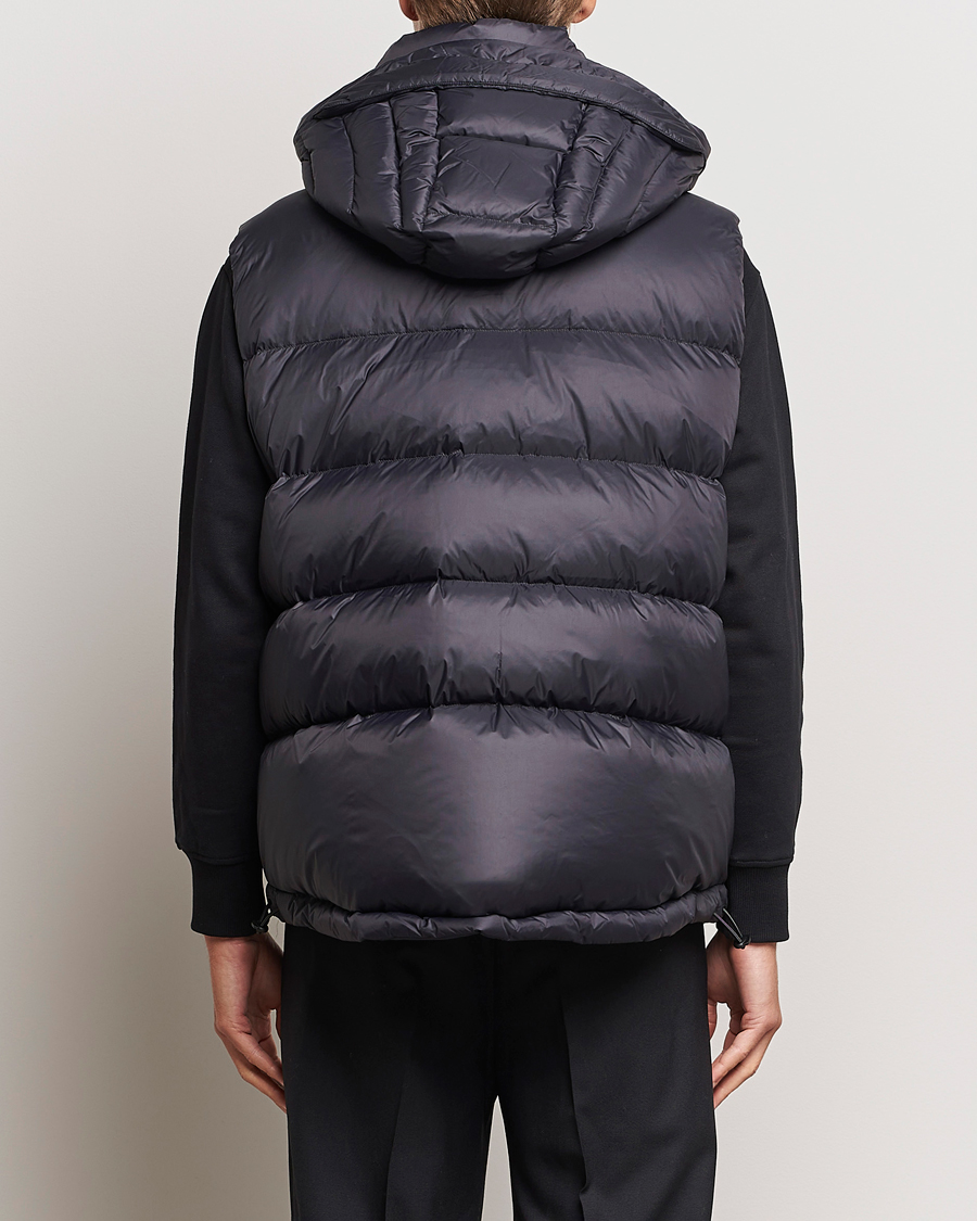 Mies | Takit | J.Lindeberg | Duke Hoodded Down Vest Black