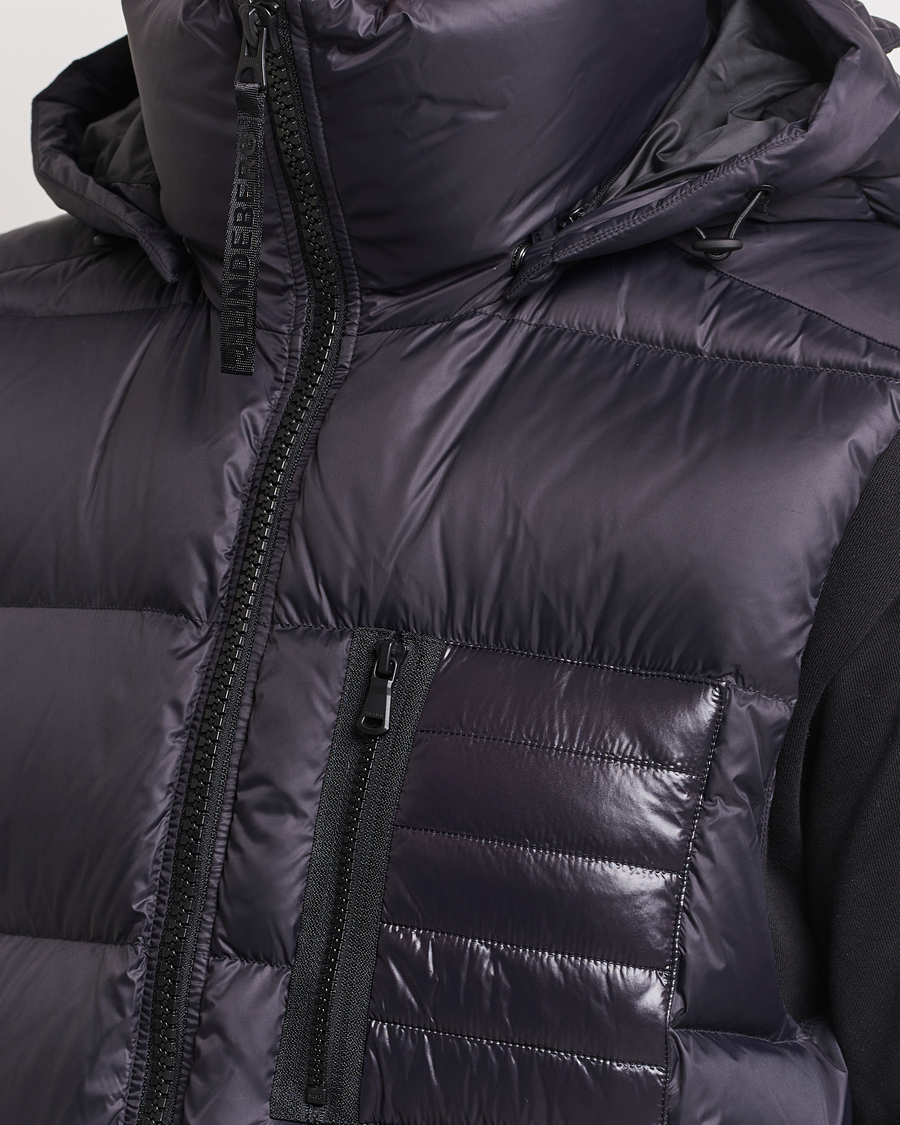 Mies | Takit | J.Lindeberg | Duke Hoodded Down Vest Black