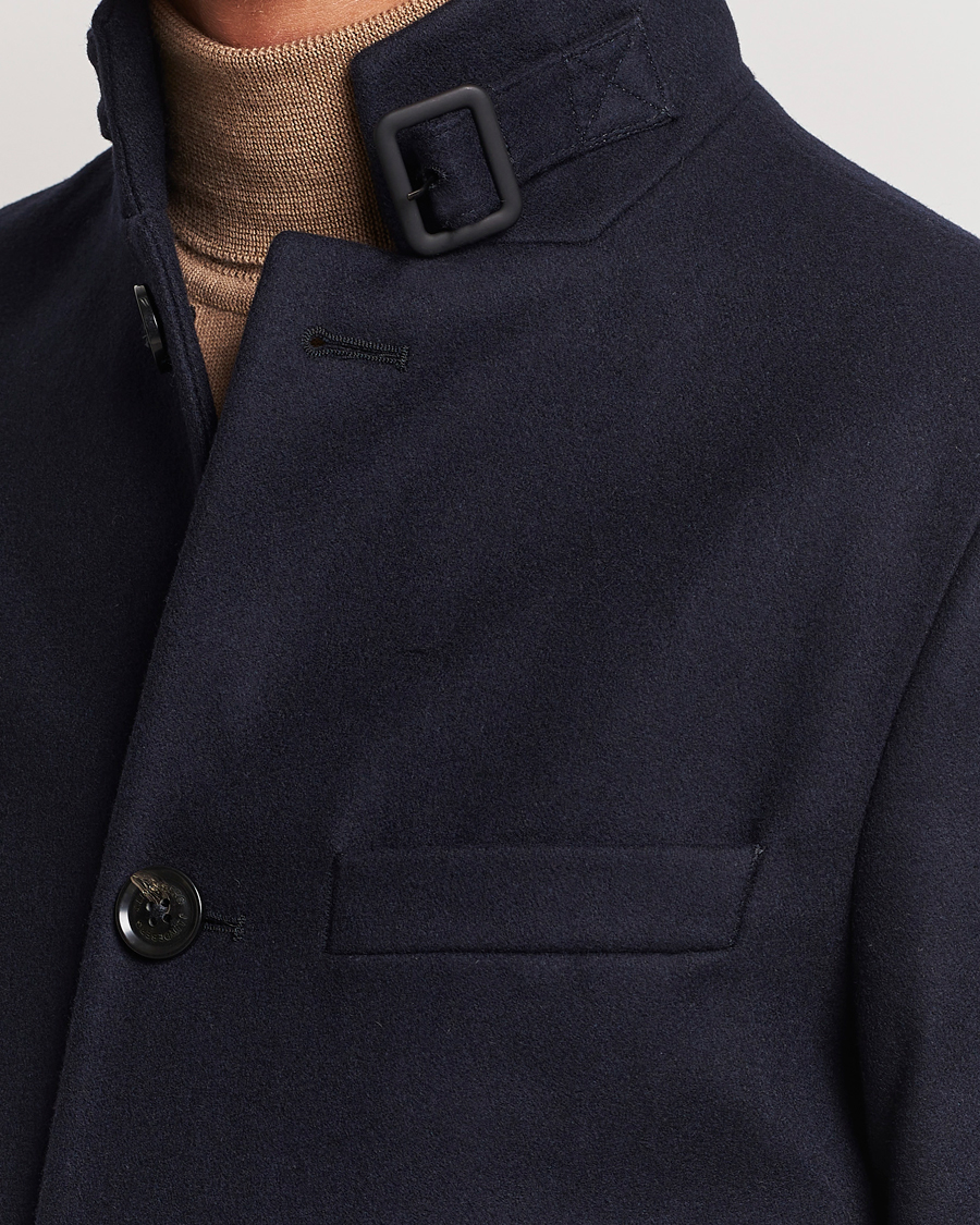 Mies | Takit | J.Lindeberg | Holger Melton Coat Navy
