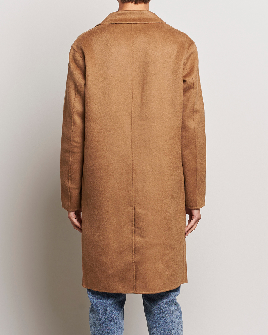 Mies | Takit | J.Lindeberg | Diego Unlined Wool/Cashmere Coat Chipmunk
