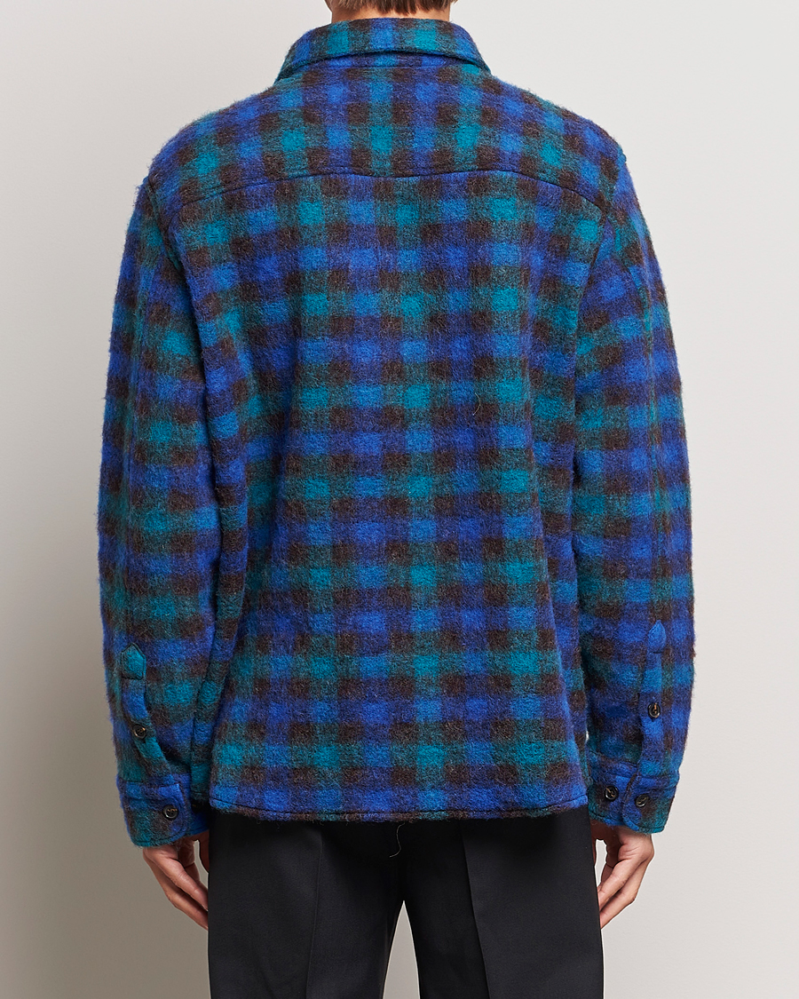 Mies | Takit | J.Lindeberg | Carter Check Wool Mix Overshirt Surf The Web