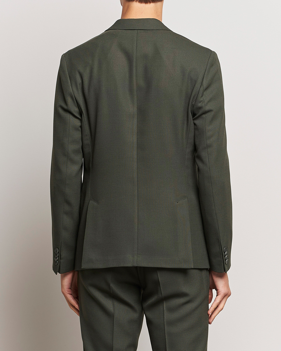 Mies | Pikkutakit | J.Lindeberg | Hopper Active Hopsack Blazer Forest Green