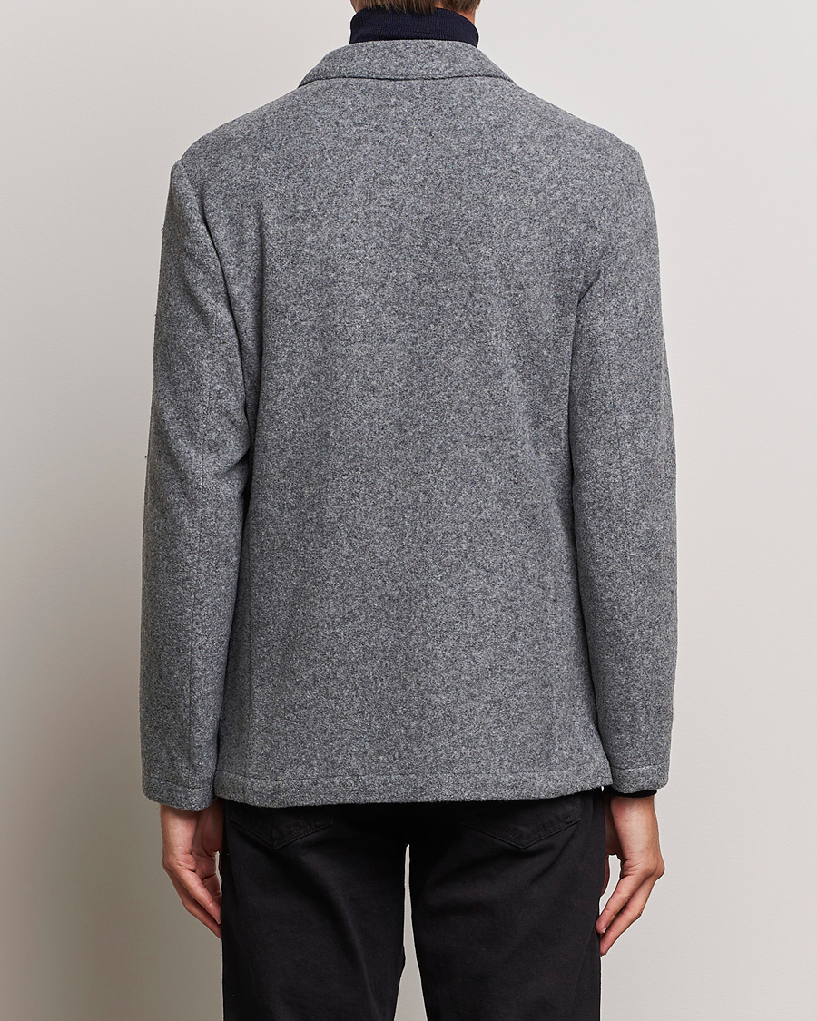 Mies | Pikkutakit | J.Lindeberg | Carlton Wool Cardigan Blazer Mid Grey Mel