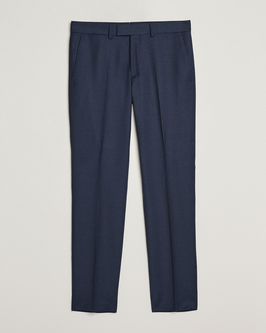 Mies | Housut | J.Lindeberg | Grant Stretch Flannel Trousers Navy