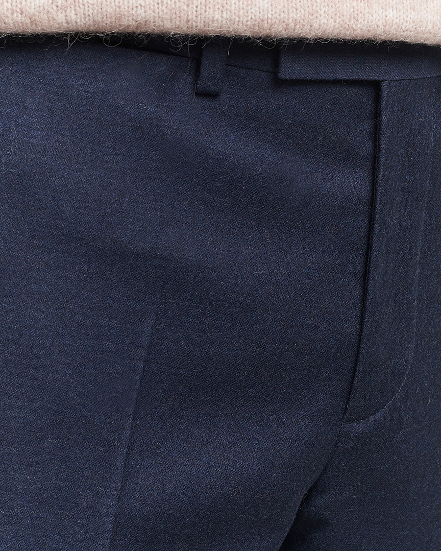 Mies | Housut | J.Lindeberg | Grant Stretch Flannel Trousers Navy