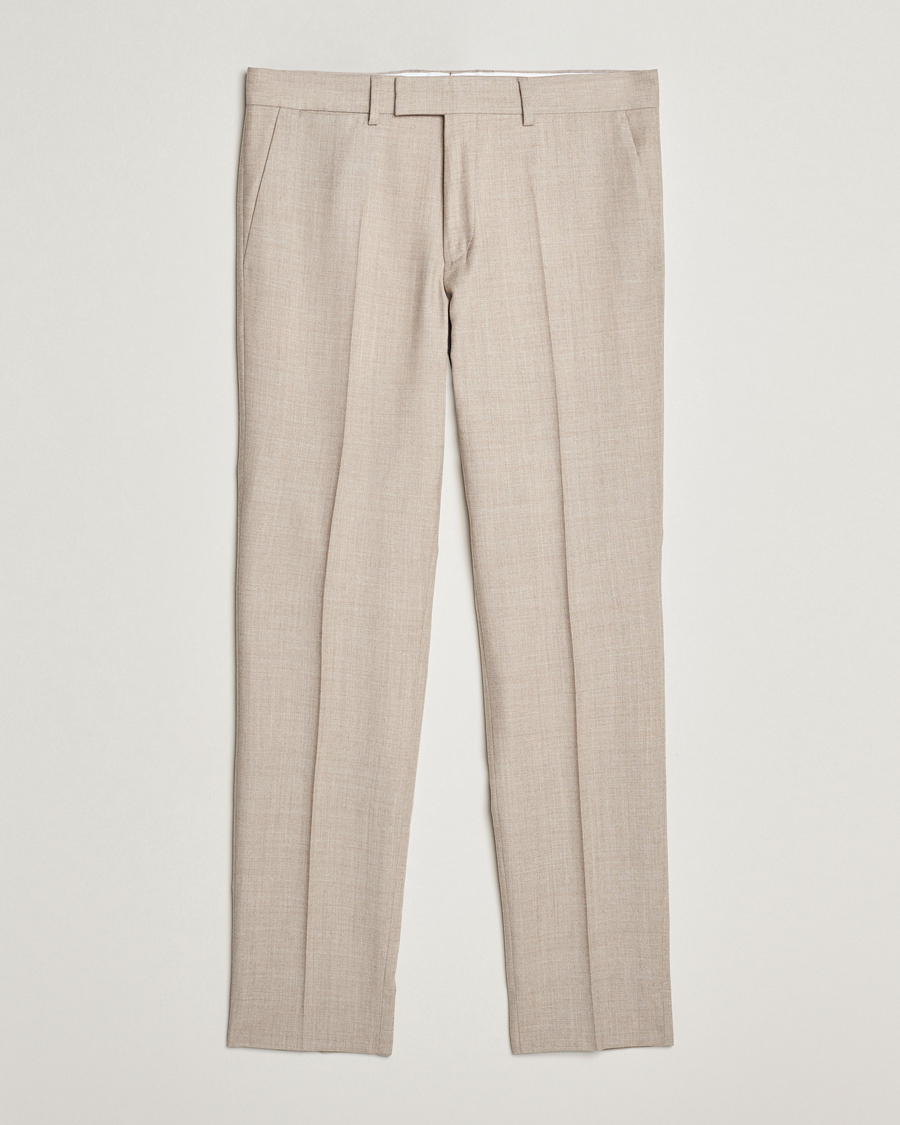Mies | Housut | J.Lindeberg | Grant Stretch Flannel Trousers Oyster Grey