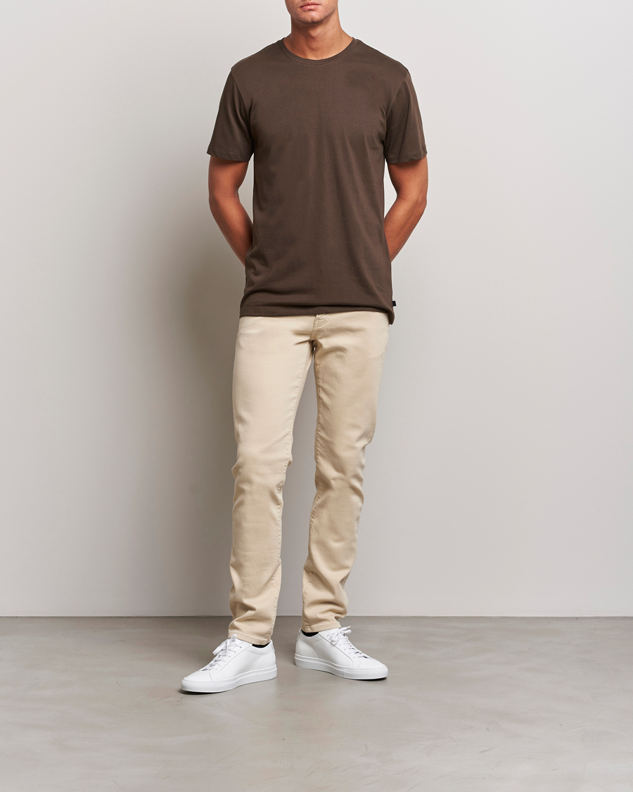Mies | T-paidat | J.Lindeberg | Sid Cotton Crew Neck Tee Delicioso