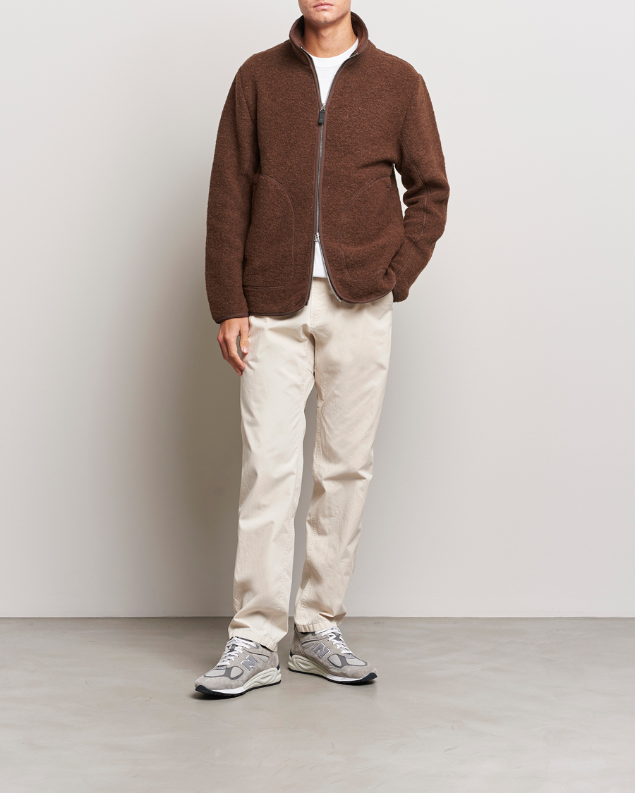 Mies | Puserot | J.Lindeberg | Dustin Wool Fleece Jacket Delicioso