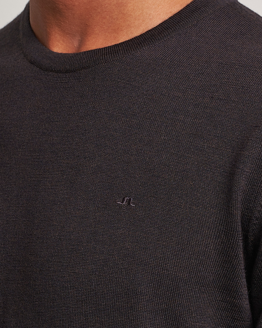 Mies | Puserot | J.Lindeberg | Lyle True Merino Crew Neck Pullover Delicioso