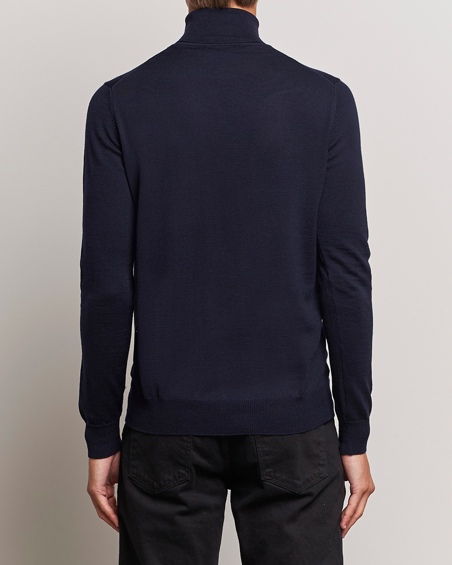 Mies | Puserot | J.Lindeberg | Lyd True Merino Polo Navy