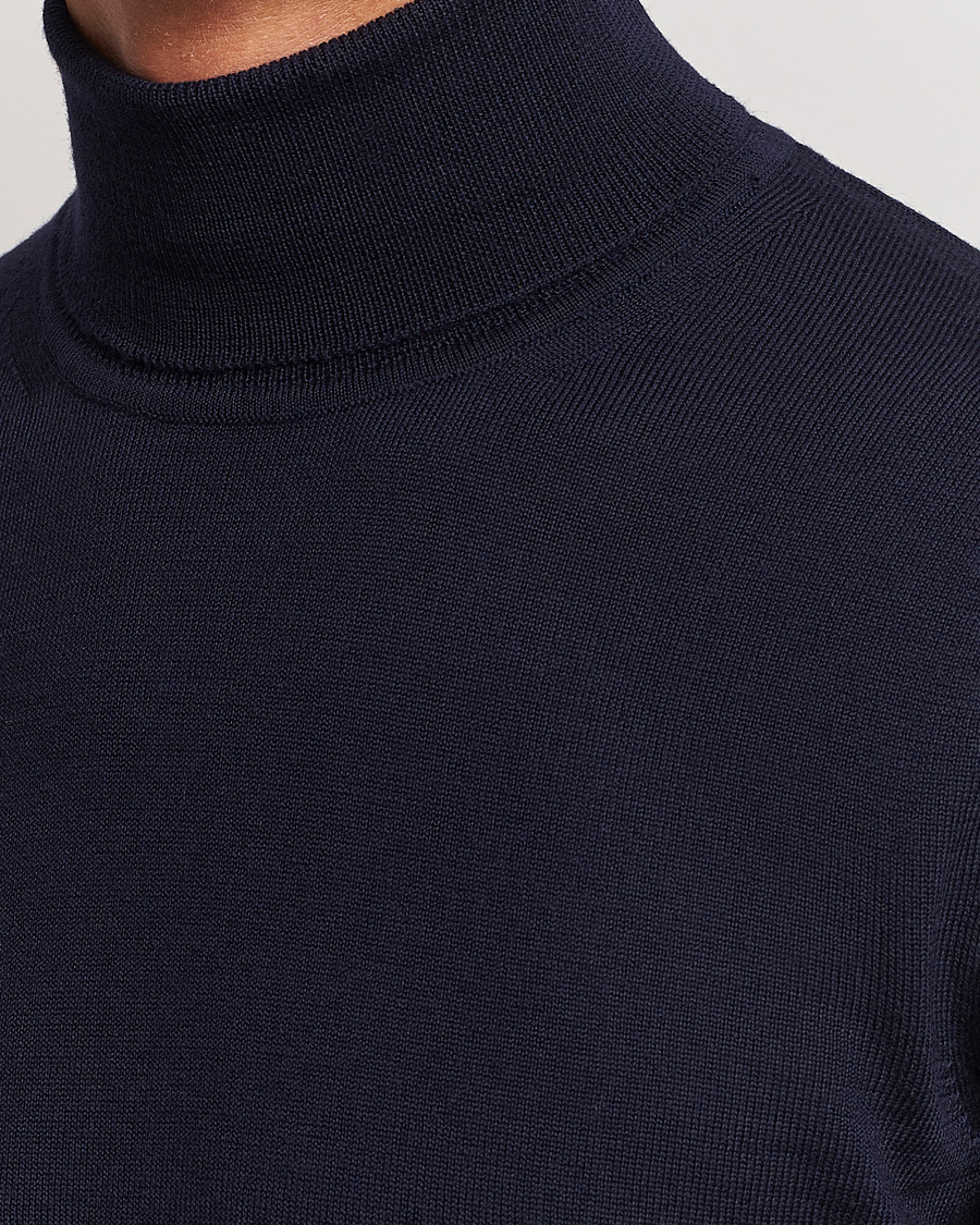Mies | Puserot | J.Lindeberg | Lyd True Merino Polo Navy