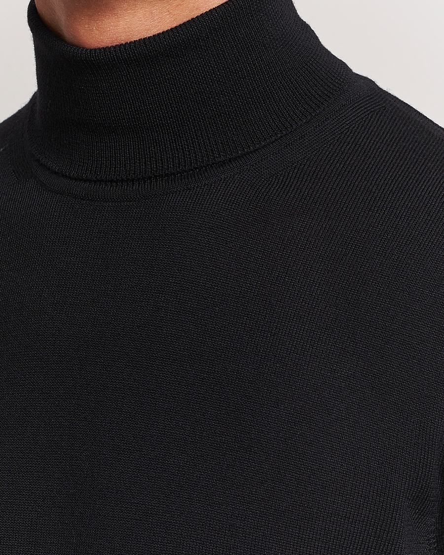 Mies | Puserot | J.Lindeberg | Lyd True Merino Polo Black