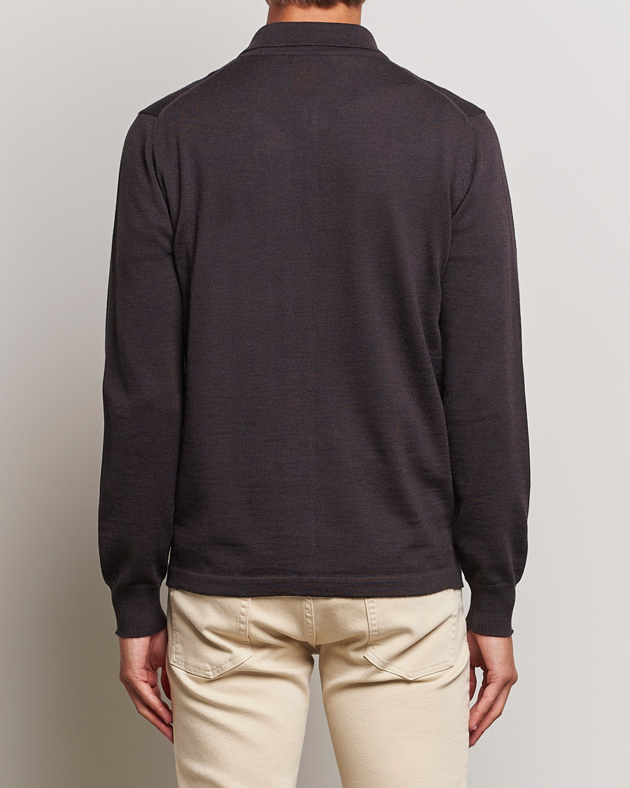 Mies | Puserot | J.Lindeberg | Nyle True Merino Zip Cardigan Delicioso