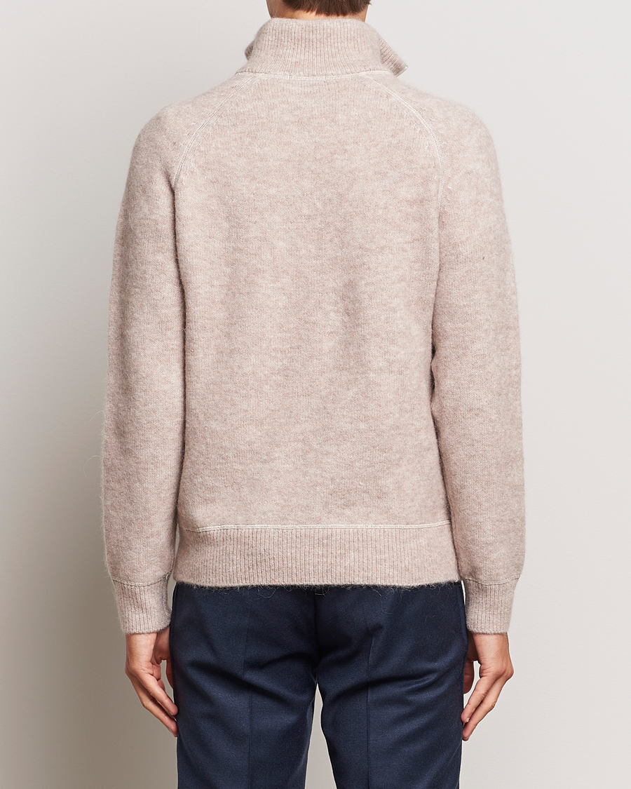 Mies | Puserot | J.Lindeberg | Wilton Half Zip Sweater Oyster Grey