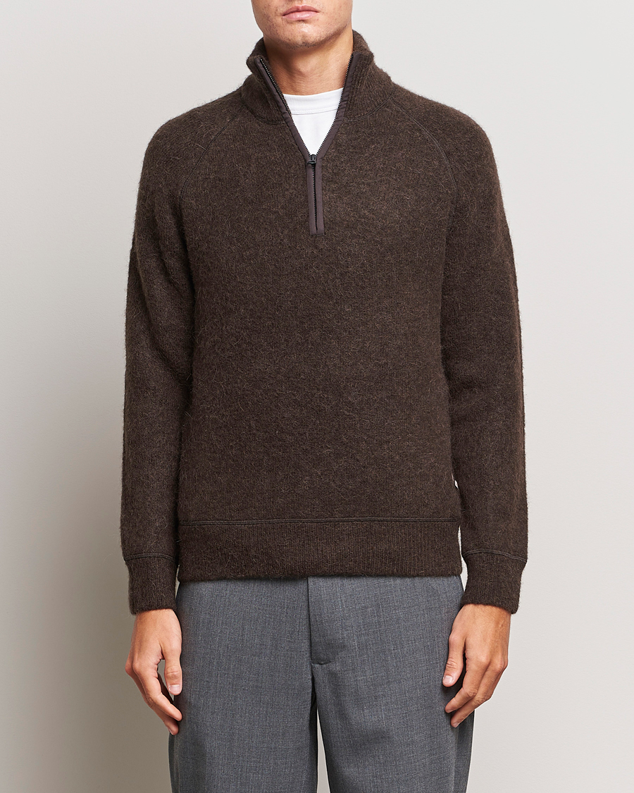Mies |  | J.Lindeberg | Wilton Half Zip Sweater Delicioso
