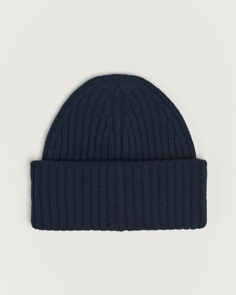 Mies | J.Lindeberg Jive Wool Beanie Navy | J.Lindeberg | Jive Wool Beanie Navy