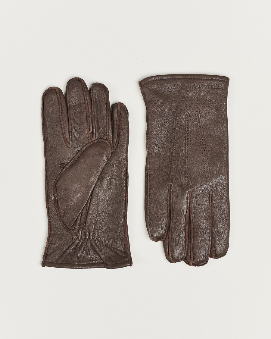 Mies | Käsineet | J.Lindeberg | Milo Leather Glove Delicioso