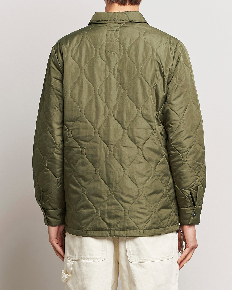 Mies | Takit | TAION | Padded Military CPO Shirt Jacket Dark Olive