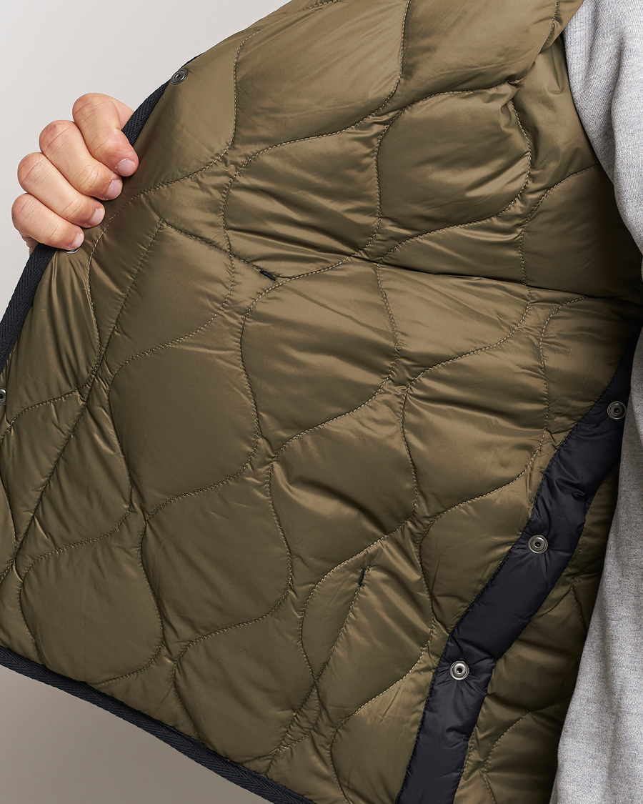 Mies | Takit | TAION | Military Crew Neck Down Jacket Black